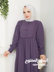  3 فستان تركي كريب ماركة anila moda