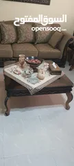  3 غرفة ضيوف مع طاول وسط للبييييييييع