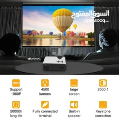  3 هل تبحث عن طريقة لتحويل كل مناسبة إلى تجربة سينمائية لا تُنسى جهاز البروجيكتر LED هو الحل الأمثل لك