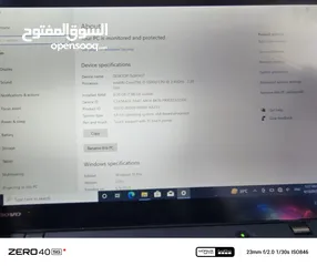  4 لابتوب لينوفو كور اي 7الجيل الخامس تتش للبيع