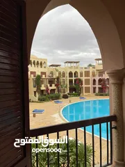  15 شاليه غرفتين نوم داخل منتجع تالابيه وبين برك السباحه لللايجار يومي - اسبوعي - شه