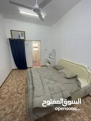  8 غرف مفروشه في منطقة الهمبار بصحار للايجار اليومي والشهري