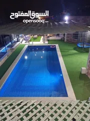  6 مزرعة للايجار اليومي  في الغور منطقه الجوفه بأسعار مناسبة وبدأت حجوزات عيد الاضحى المبارك