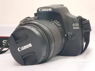  1 كاميرا كانون 1200d