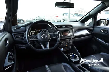  3 نيسان ليف SL 2019 بحالة الوكالة Nissan Leaf SL 2019