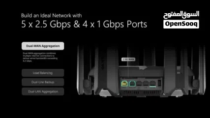  2 راوتر ألعاب **Wi‐Fi 7**، مدار سحابيًا بسرعة **7200 ميجابت/ثانية**