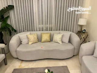  3 طقم ضيوف لون سكني بسعر مغري