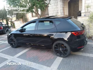  4 Seat Leon FR Black Edition 2020. سيات ليونFR 2020  للبيع بسبب السفر