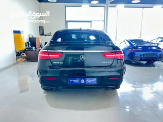  6 مرسيدس GLE43 4MATIC AMG اسود / زعفراني خليجي