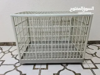  3 3 اقفاص كلاب احجام متنوعة للبيع