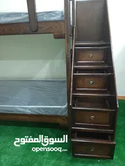  21 سرير مفرد مع تخت اضافي من الاسفل طابقين مع إمكانية إضافة تخت من الاسفل تفصيل سرير أسرة تخوت
