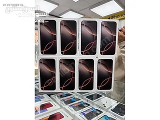  2 Iphone 16 Pro Max // ايفون 16 برو ماكس جديد كفالة الشرق الاوسط جميع الالوان  افضل سعر
