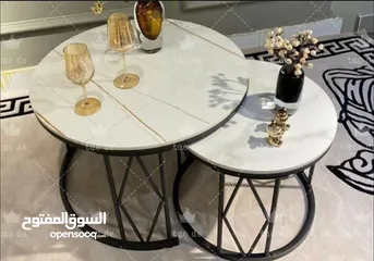  1 طقم طاولة وسط قطعتين