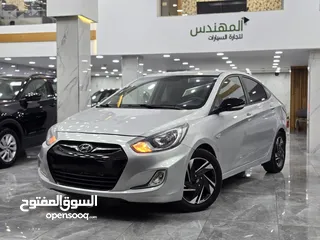  1 هيونداي اكسنت مميزة جداً للبيع