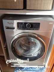  2 غسالة + حماصة ملابس استعمل شهرين