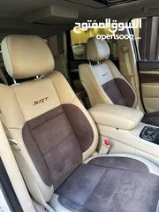  4 جيب شيروكي ملك العضلات الامريكي SRT8  موديل 2014 لون ابيض للايجار فقط من عند مكتب Lion  Group