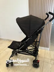  4 عرباية  اطفال mothercare لون اسود ورمادي