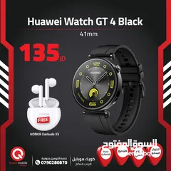  1 HUAWEI GT4 BLACK (41M) NEW /// ساعة هواوي جي تي 4 مقاس 41 مي