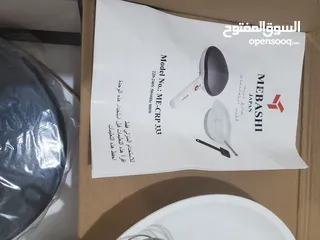  6 طقم ماكينة صنع الكريب من 4 قطع 800 واط ME-CRP333 ME-CRP333 4-Piece Crepe Maker Set 800W