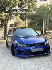  17 GOLF R 420 HP فل تعديل  فل اضافات  رخصة و تامين لشهر سته  دفع رباعي  امكانية البدل وارد  فحص نظيف