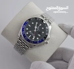  16 رولكس رجالي مرفق علبه وكيس رولكس وكفاله سنه