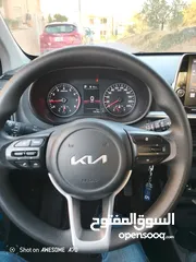  12 كيا مورنغ 2022 فل اوتوماتيك 7جيد ركاب اصلي وليست فان شاشه اصليه  مانع تصادم من المستورد مباشره