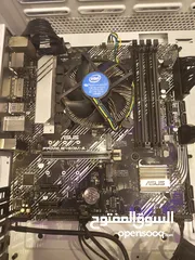  1 motherboard Asus مع  i3