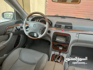  10 مرسيدس s350 موديل 2004 بحالة ممتازه