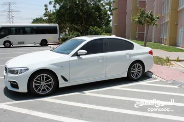  4 2018 BMW 520I M Kit, GCC with Full Service History and one year warranty unlimited KM