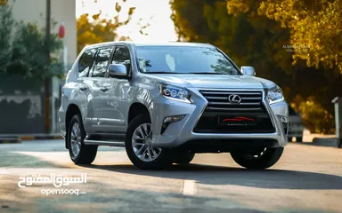  6 LEXUS GX460  EXCELLENT CONDITION 2018  AGENCY MAINTAINED  SILVER