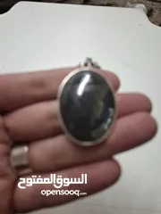  8 خواتم فضه مرصعه باحجار كريمه