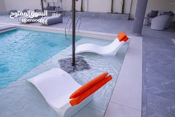  8 تجربة الفخامة والراحة : احجز شاليهك الآن واقضي اجازتك بكامل الخصوصية والرقي The gray villas
