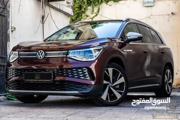  1 Volkswagen ID6 X Pro 2021  السيارة بحالة ممتازة جدا و قطعت مسافة 32,000 كيلو متر فقط