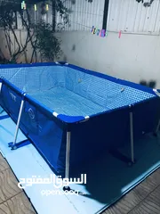  1 بركة سباحة مقاس 3*2 متر انتكس مع فلتر