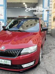  5 سكودا رابد 2014 ديزل 1600 تيربو