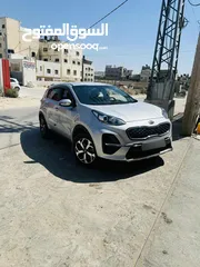  3 جب كيا سبروتاج 2020مطور 2000 كيلومترات 21000 لون  فضي  سعر 110000شيقل كاش
