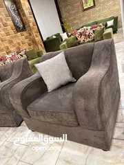  7 طقم كنب أمريكي  Morden مصنوع من أجود أنواع خشب السويد الصلد بالكامل ،