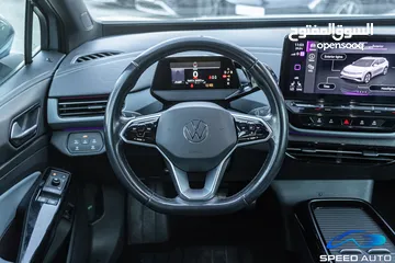  19 Volkswagen ID.4 X Pro 2022  السيارة مميزة جدا و بحالة ممتازة جدا    السيارة تقطع 570 كم بالشحنة