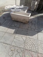  25 بلاط رصيف وكرجات وارضيات  بجميع انواعه حجر كندرين جميع المقاسات ممون وعادي شحف حجر جميع الأنواع طوب