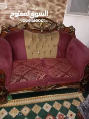  1 كنب خشب زان