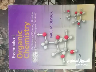  3 كتب تخصص صيدلة مستعملة  كيمياء عضوية،   أساسيات الكيمياء العضوية،   فسيولوجية الانسان،  علم الاجتماع