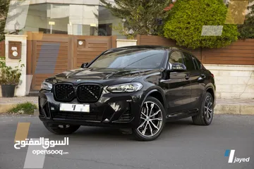  1 BMW X4 M package 2022  وارد الوكاله عداد 55000 كم للبيع أو بدل بسياره