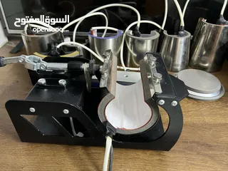  8 طابعه + كابسه حراريه ابسون