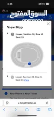  2 Coldplay ticket for 14th January Reserved Seating