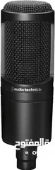 1 لدي مايك صوت من شركة اوديو تكنكا للبيع Audio-Technica AT2020 Cardioid Condenser Studio XLR Microphon