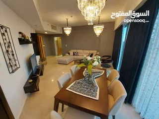 14 Luxury furnished apartment for rent in Damac Abdali Tower. Amman Boulevard 236