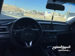  4 سيارة كيا اوبتيما 2018 فحص كامل ممشى قليل 61 الف مالك اول من الحرة لون مميز k5