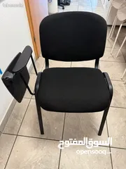  3 كراسي للمعاهد والجامعات وللمحاضرات التعليميه والمدارس يتحمل اوزان وقوي الكرسي يصلح لتعليم الأولاد ..