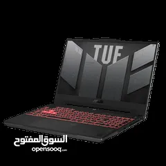  3 Laptop ASUS TUF Gaming A15 , 1TB SSD, RTX 4050  لابتوب جيمينج جديد