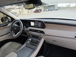  9 Hyundai palisade 2021 full option under warranty no accident